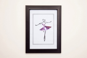 IL70512  Play Ballerina Crystal Art
